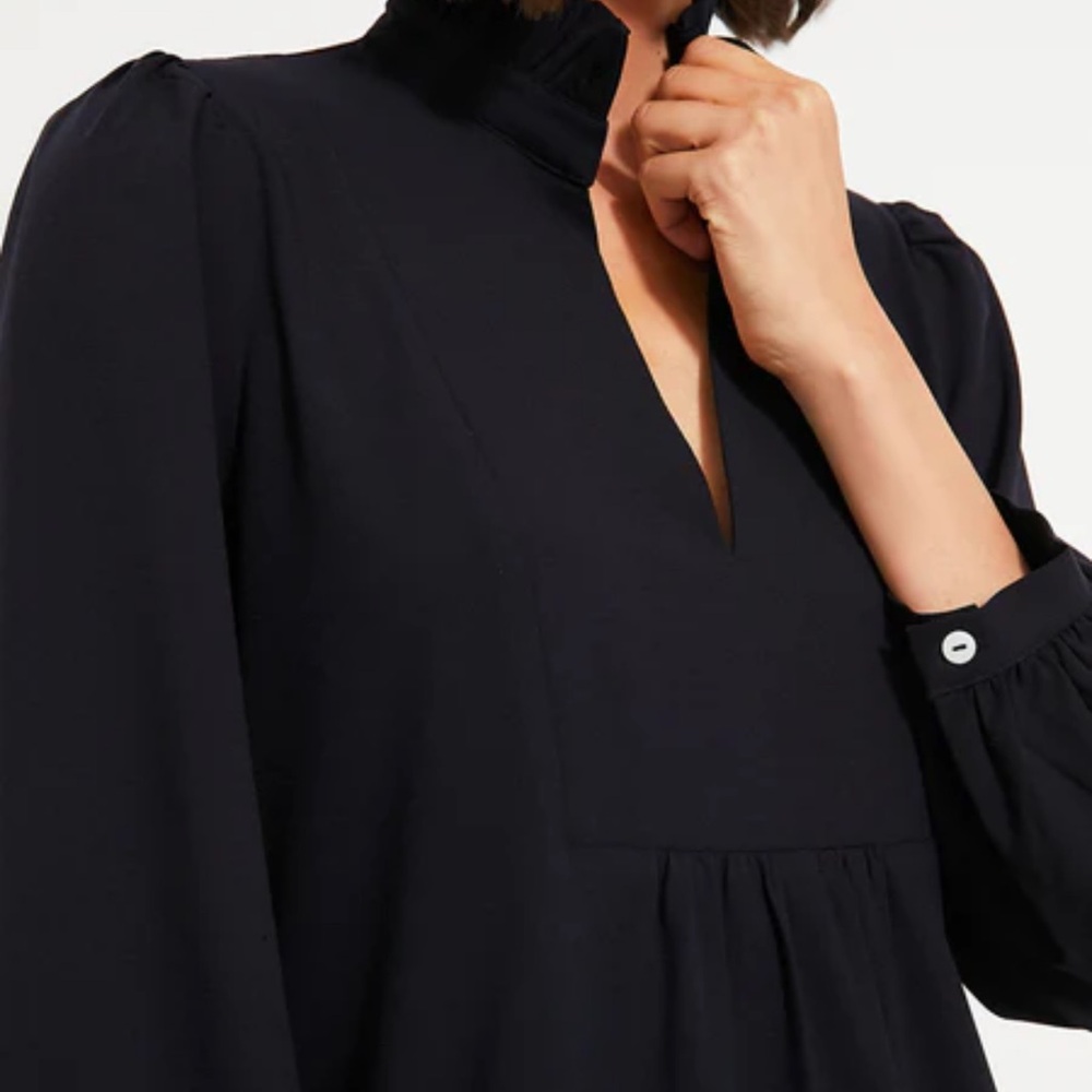 TUCKERNUCK NAVY CREPE PALMERSTON DRESS XL - Picture 4 of 8